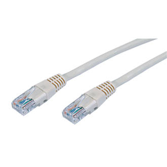 Câble Ethernet RJ45 Cat 5e non blindé gris Philex 5m 
