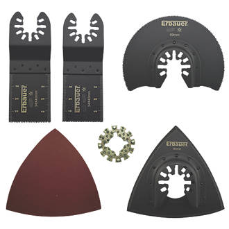 Kit d'accessoires pour outil multifonction Erbauer, 15 pièces