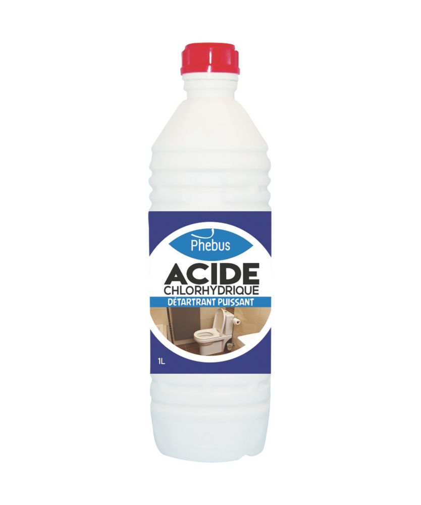 Acide chlorydrique 1l, Produits chimiques de nettoyage