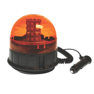 Gyrophare LED magnétique orange Maypole 40 x 3W 200mm