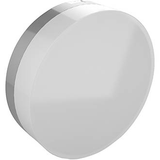 Plafonnier intérieur rond LED en forme de hublot gris clair Lébénoïd 8W 800lm