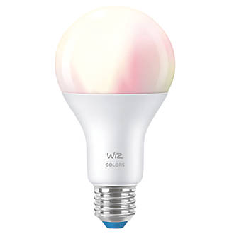 Ampoule à LED Smart blanche et RVB WiZ ES A67 13W 1521lm