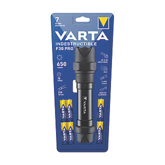 Lampe torche LED Varta Pro noire 650lm