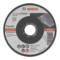 Lot de 10 disques à tronçonner pour métal Bosch 4½" (115mm) x 1 x 22,23mm