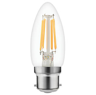 Ampoule LED à filament virtuel bougie LAP B22 470lm 3,4W