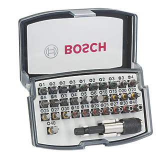 Assortiment d'embouts de visseuse Bosch, 32 pièces
