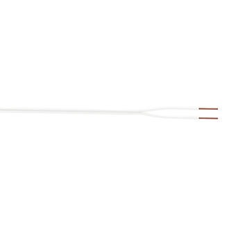 Câble pour sonnette 2x0,6mm2 Blanc - Touret de 50m
