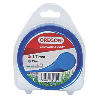  Fil de coupe-bordures Oregon bleu 1,7mm x 15m 