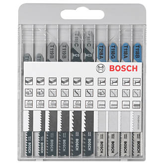 Jeu de lames de scie sauteuse Bosch X-Pro Basic, 10 pièces