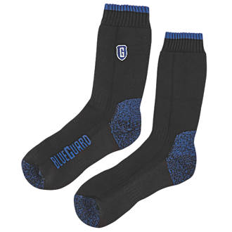 Chaussettes durables anti-abrasion SockShop Blueguard noires pointure 9-11