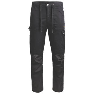 Pantalon de travail multi-poches Site Tesem noir, tour de taille 30" et longueur de jambe 32" 