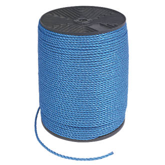  Corde en polypropylène bleue 6mm x 500m 