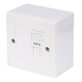 Prise femelle Ethernet RJ45 1 port Cat 6 Philex