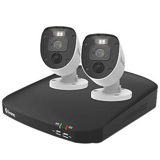 Kit DVR de vidéosurveillance 1080p à 4 canaux 1To Swann SWDVK-446802-EU et 2 caméras d'intérieur et d'extérieur