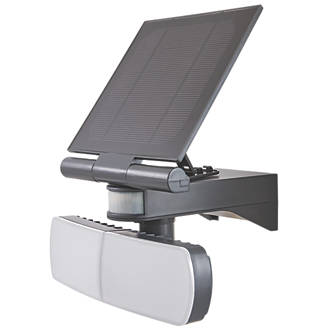 Projecteur solaire d'extérieur à LED, gris, avec détecteur de mouvement 2 x 500lm LAP