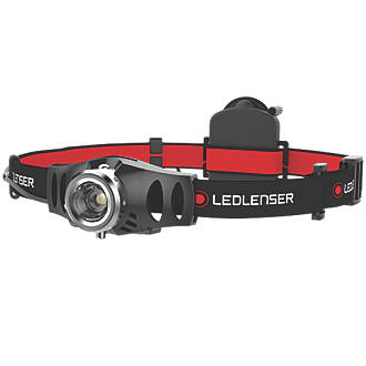 Lampe à LED frontale LED Lenser noir/rouge 120lm