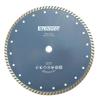 Disque diamant Turbo pour maçonnerie/carrelage Erbauer 300 x 20mm 