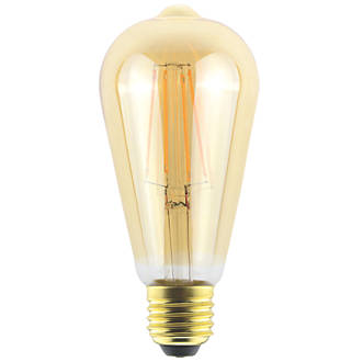 Ampoule LED à filament virtuel LAP E27 ST64 470lm 3,4W