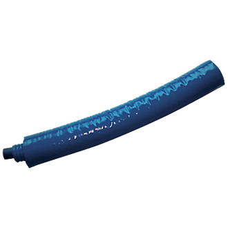 Tube en plastique isolé PE-X enfichable Fixoconnect, 12mm x 100m, bleu
