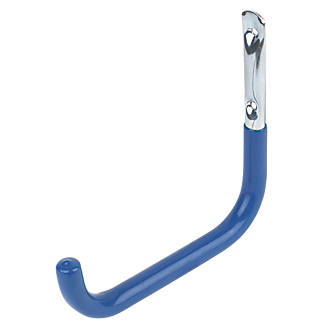 Crochet de rangement antidérapant à usage moyennement intensif Smith & Locke bleu 200mm 