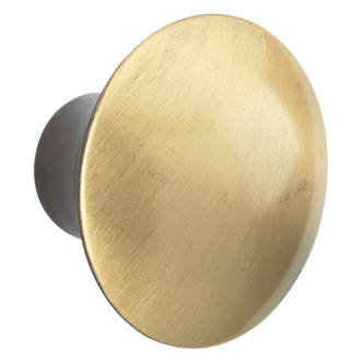 Poignée de meuble bombée Urfic en bronze brossé 35mm 