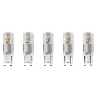 Lot de 5 ampoules LED capsule LAP 0313082700 G9 300lm 2,7W 220-240V